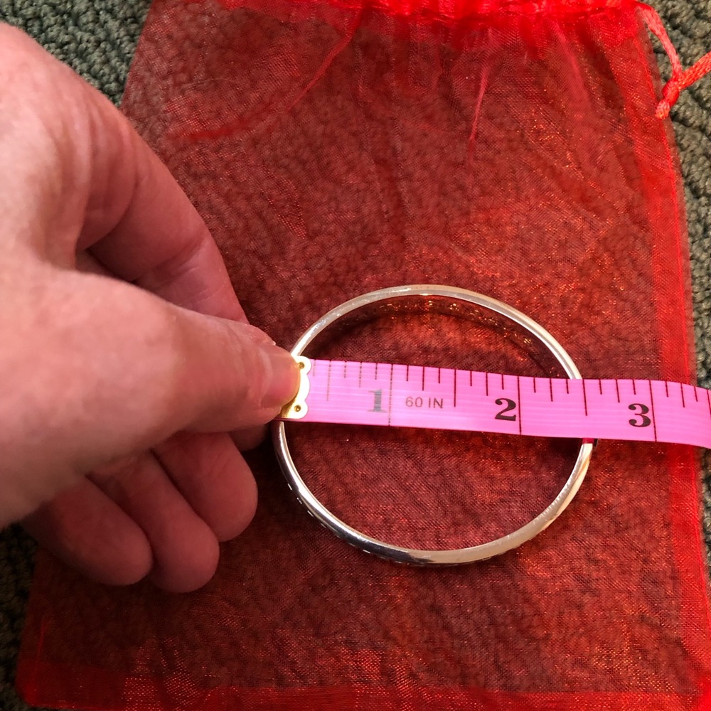 Whiting & Davis hinge bracelet - Picture 5 of 6